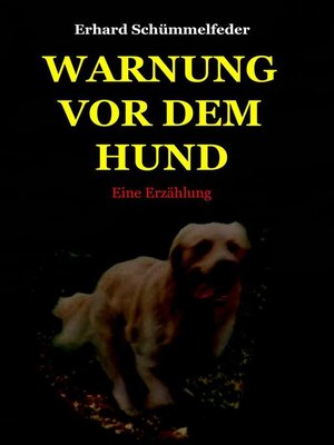 cover image of WARNUNG VOR DEM HUND